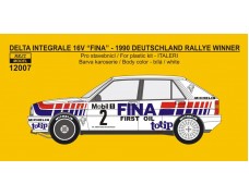 Decal – Lancia Integrale 16V „FINA“ - 1990 Deutschland rallye winner 1/12